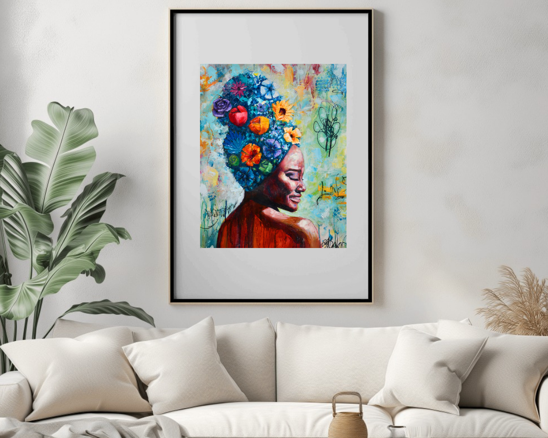 Warrior Woman "Print"