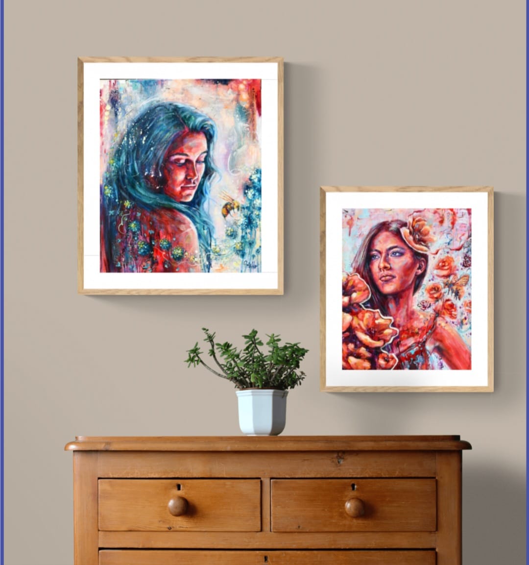 Transforming Into A Queen "Print"