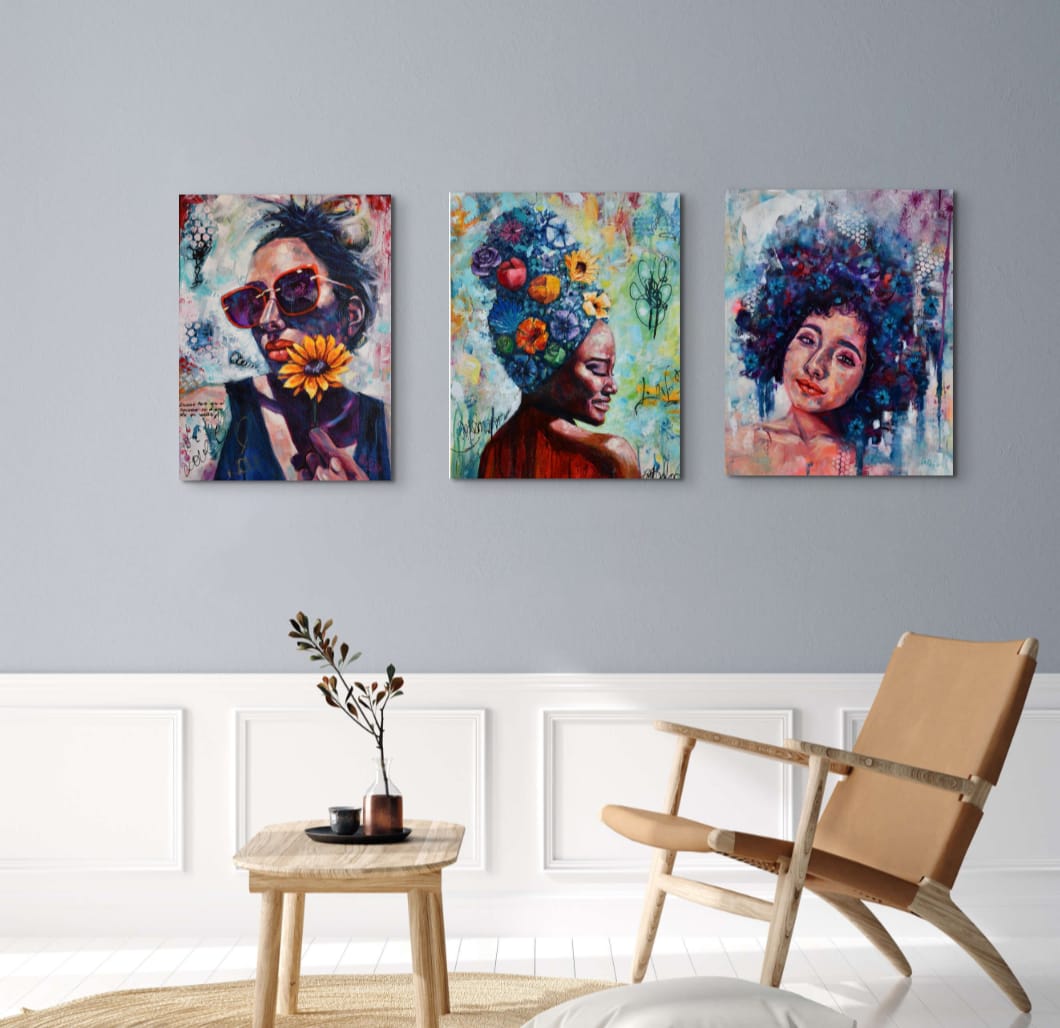 Warrior Woman "Print"