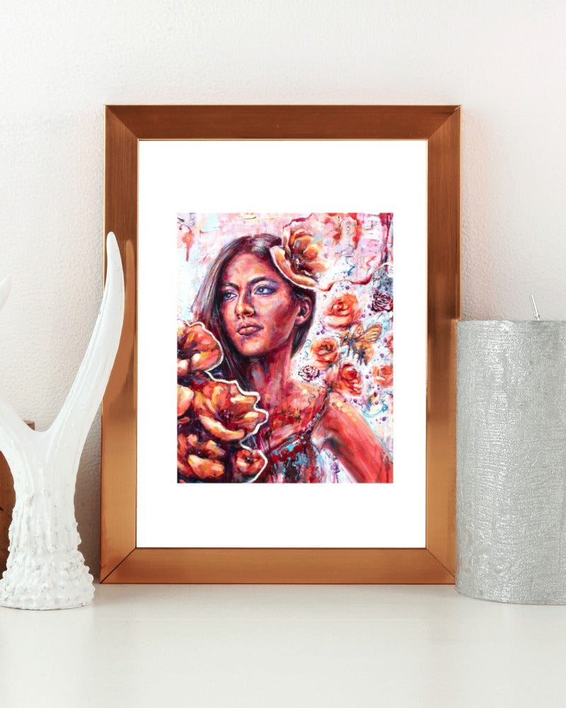 Transforming Into A Queen "Print"